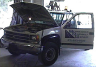 Chevrolet service truck with mobile welder