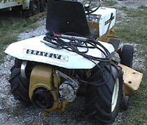 Installation of a ZENA welder into a older Gravley Lawn Tractor